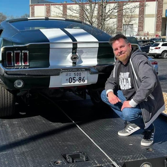 Scott Loading A Car